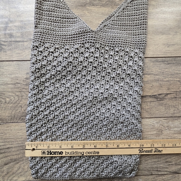 Emanuel Geraldo Gray Crochet Bag - Picture 4 of 10